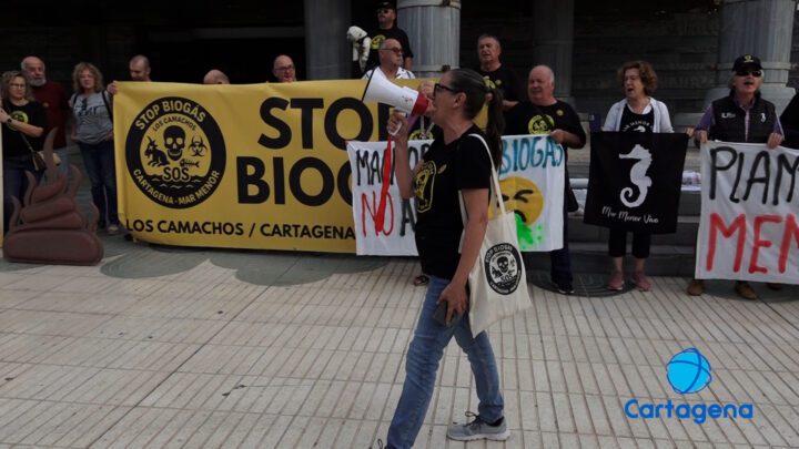 Los vinos se manifiestan en la puerta de la Asamblea